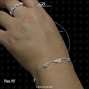 PULSERA GUIA R-4 BISELADO CON LIBELULA