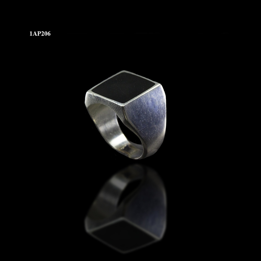 ANILLO CABALLERO ONIX (SELLO)