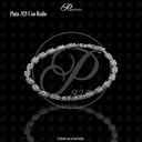 PULSERA ZIRCONIA GUIA BAGUETTE BLANCA