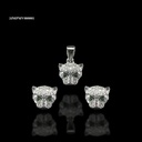 COORDINADO COMPACTO ANIMAL JAGUAR OJOS VERDES