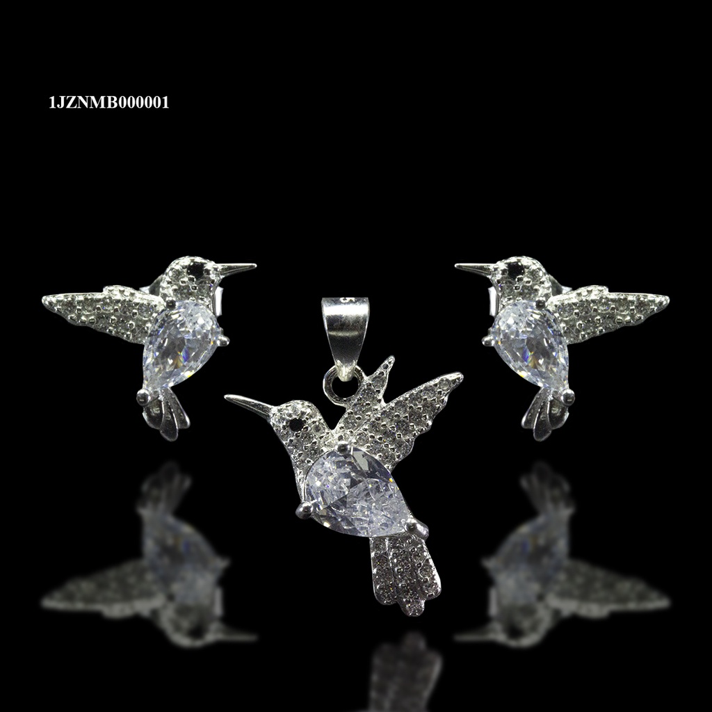 COORDINADO ANIMAL COLIBRI PANZA GOTA BLANCA