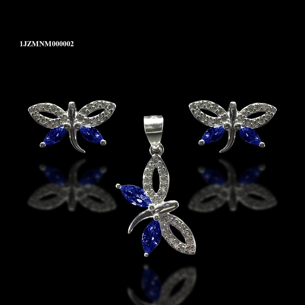 COORDINADO ANIMAL LIBELULA ALAS COMBINADAS MARINO