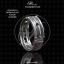 ANILLO ARGOLLA ESOTERICO ATLANTE PLATEADO