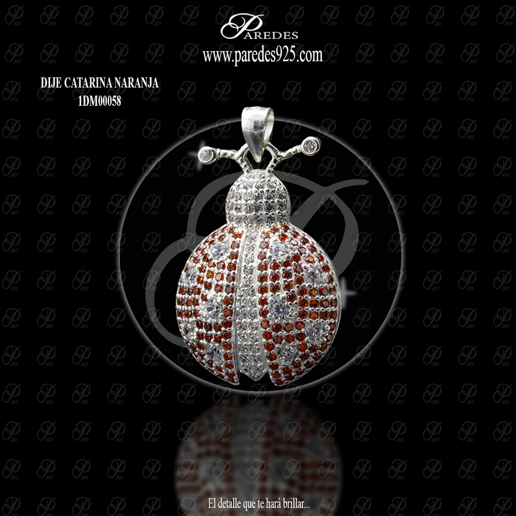 DIJE CATARINA NARANJA