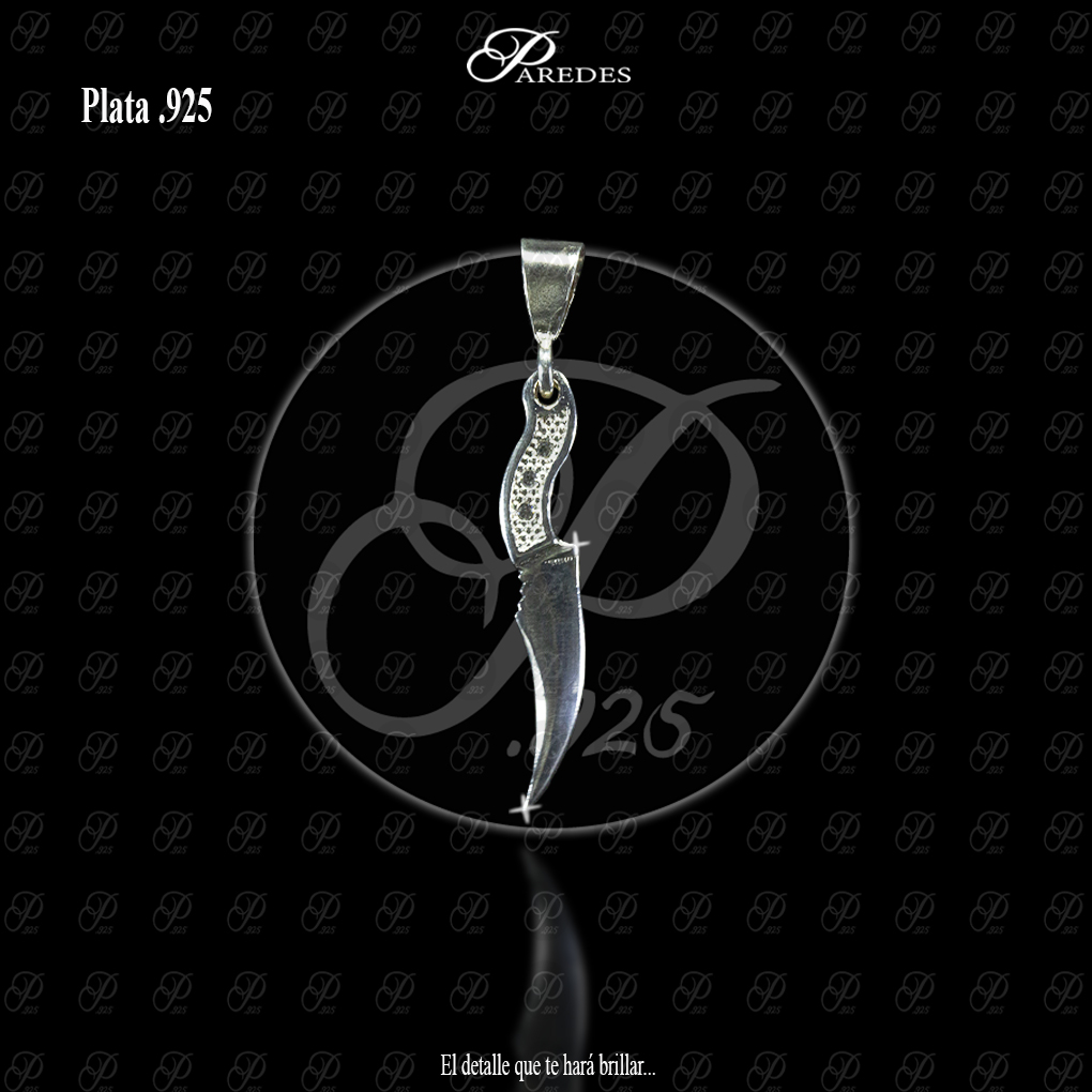 [1DM00014] DIJE DAGA MANGO CON ZIRCONIA