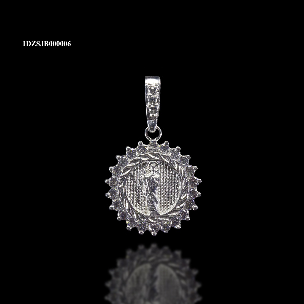 [1DZSJB000006] DIJE SANT@ JUDAS REHILETE BLANCO